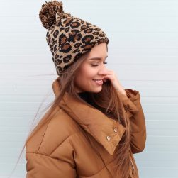 Leopard Beanie