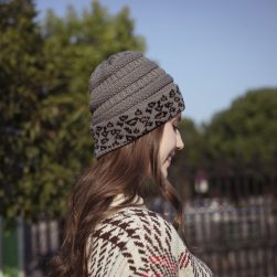 Leopard Beanie